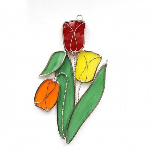 Tulips Multi-color Suncatcher