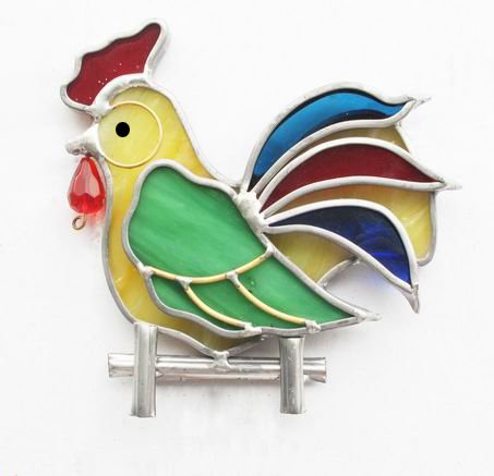 Rooster Suncatcher