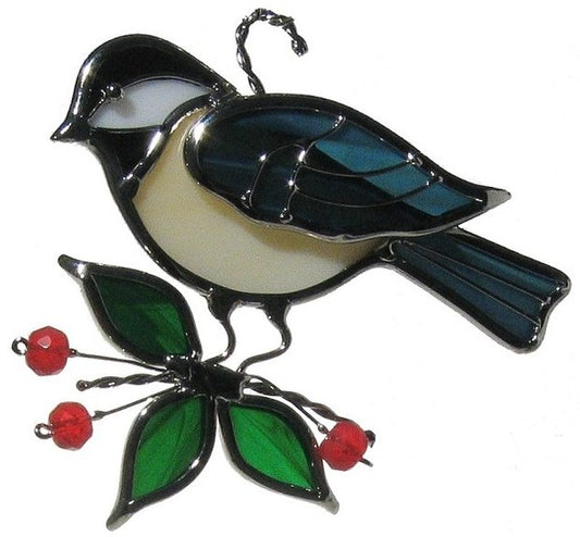 Chickadee Suncatcher