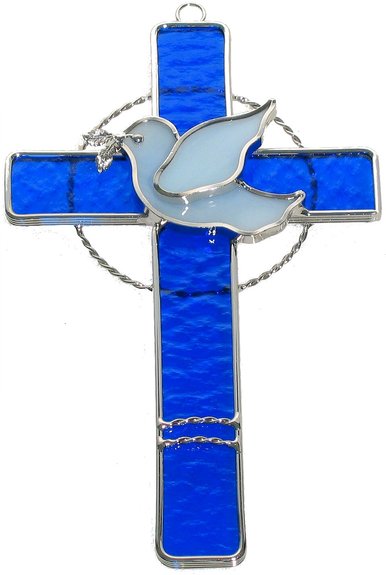 Dove Cross Suncatcher