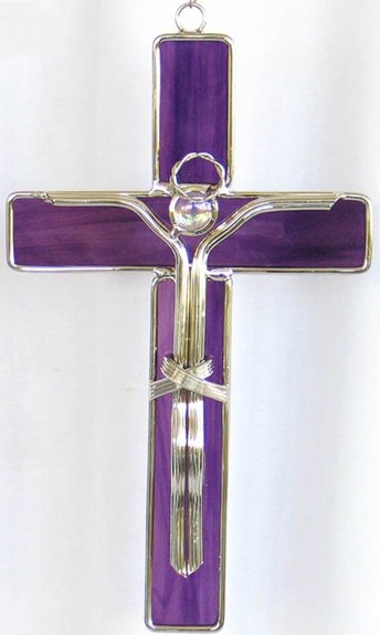 Crucifix Suncatcher