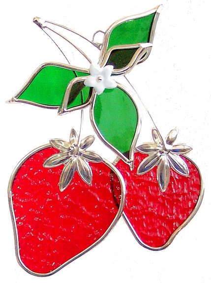 Strawberry Suncatcher