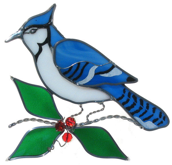 Blue Jay Suncatcher