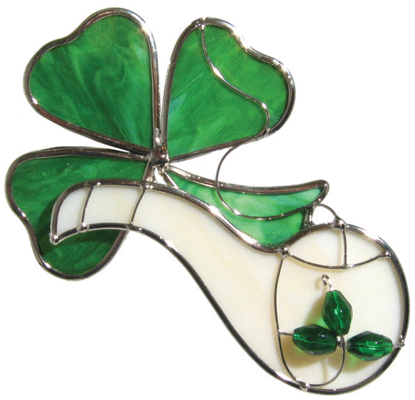 Shamrock with Pipe