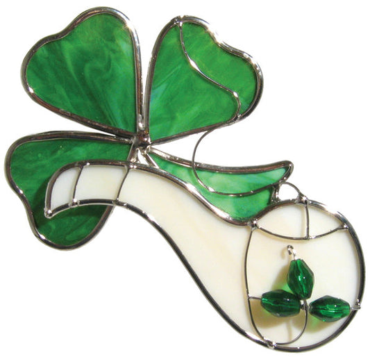 Shamrock with Pipe