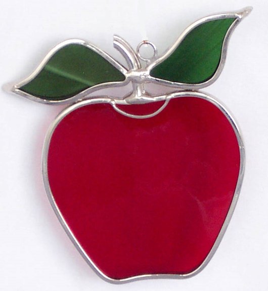 Apple Large Suncatcher