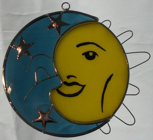 Sun and Moon Suncatcher