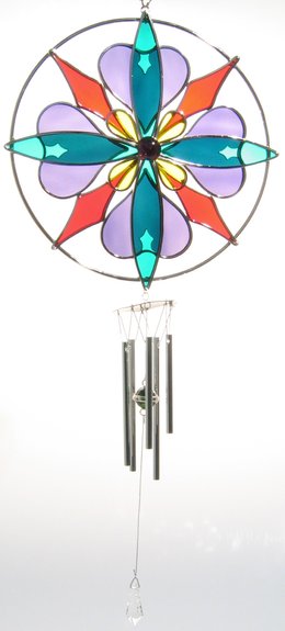 Kaleidoscope Wind Chime Kit Purple